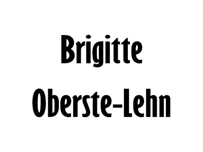 Brigitte Oberste-Lehn
